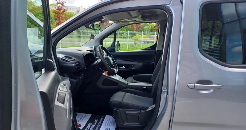 Toyota Proace City Verso cena 135900 przebieg: 11793, rok produkcji 2022 z Kleczew małe 596